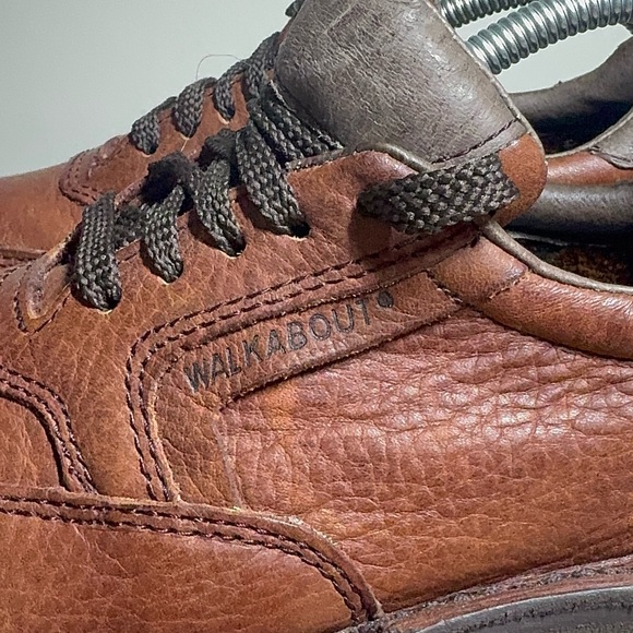 FOOTONIC II WALKABOUT EVA-TECH BROWN LEATHER SHOES SZ 7.5 - Picture 3 of 7